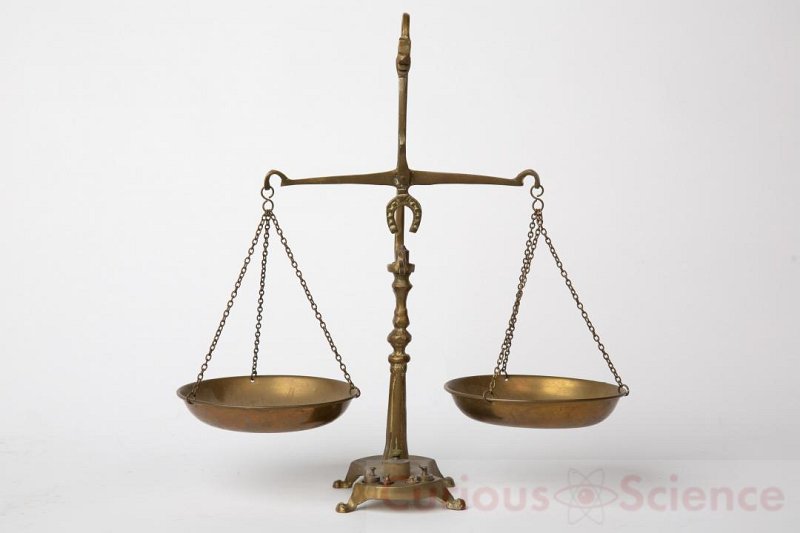 Small Brass Weighing Scales